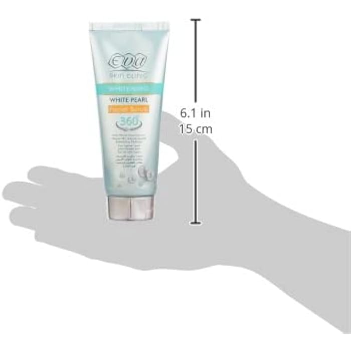 Eva Skin Clinic White Pearl Facial Scrub - 100 ml - Image 5